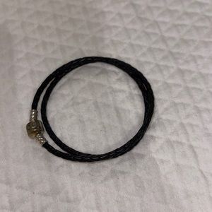 Leather Pandora bracelet